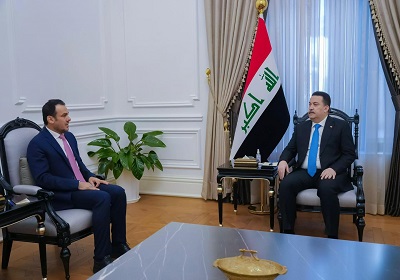 During his meeting with the Director of the Iraqi Institute for Dialogue, the Iraqi Prime Minister remarks: the Development Road initiative will transform Iraq into a political and economic regional powerhouse