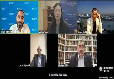 مدير المعهد العراقي للحوار يشارك في ندوة أقامها معهد تشاتام هاوس "الانتخابات العراقية: ماذا بعد؟"