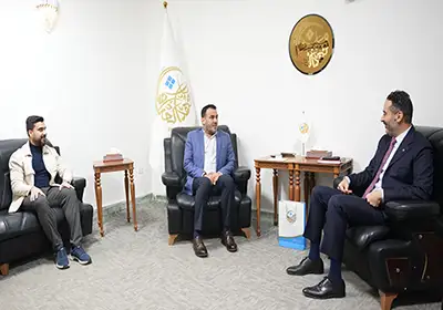 مدير المعهد العراقي للحوار يبحث مع رئيس شركة شل في العراق سبل التعاون المشترك