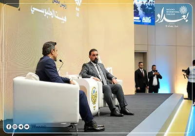 الحلبوسي في حوار بغداد الثامن: حصر السلاح بيد الدولة دستوري.. وننتظر خطوات لحماية سيادة العراق وتسهيل تصدير النفط