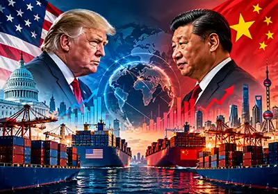 العلاقات الأمريكية-الصينية: في مواجهة تحديات دولية تنافس اقتصادي أم تعاون استراتيجي؟ (قراءة تحليلية)