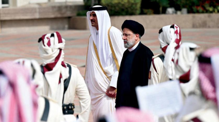 رئيسي في الدوحة والشيخ تميم يعلن استعداد بلاده للمساعدة في «محادثات فيينا»